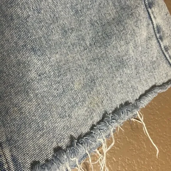 PacSun acid washed denim skirt size 26/2 - Picture 7 of 7
